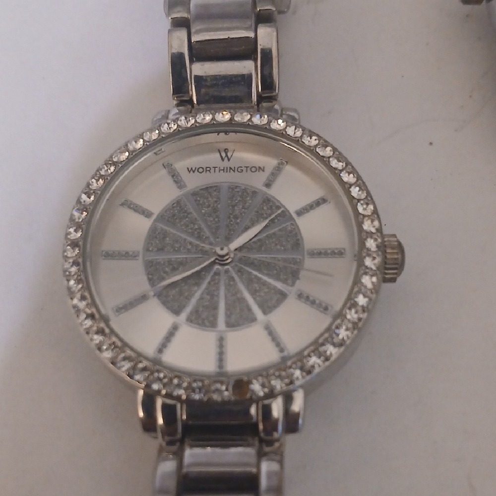 Silver Rhinestone Watches - Picture 2 of 5